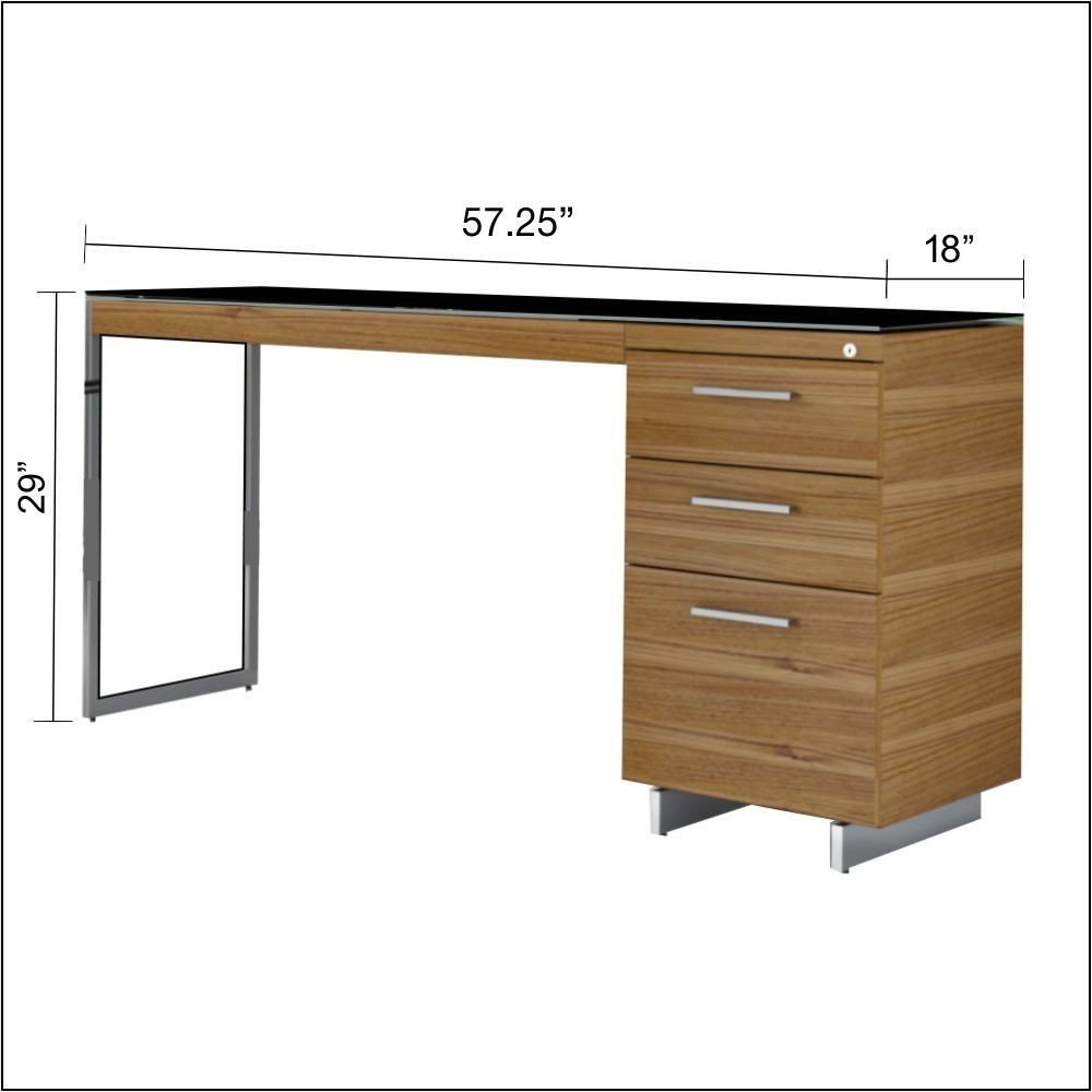 6112 Dispensing Table - WALNUT / BLACK
