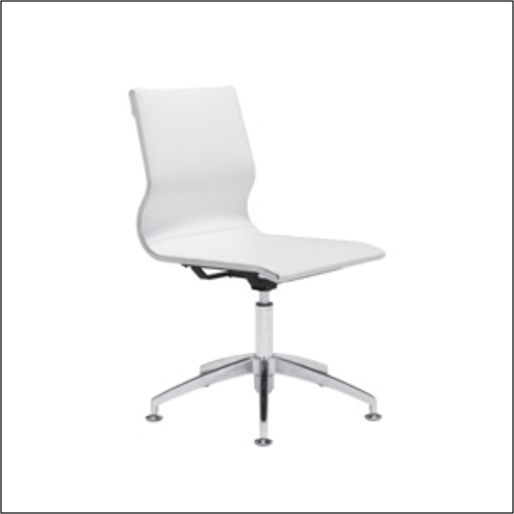 Glider Patient/ Dispensing Table Chair White