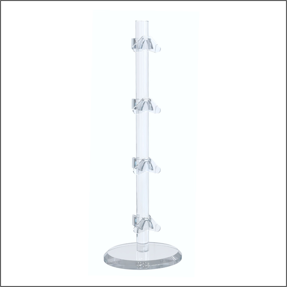 Optical Frame Risers with Triangular Clips (CN4)