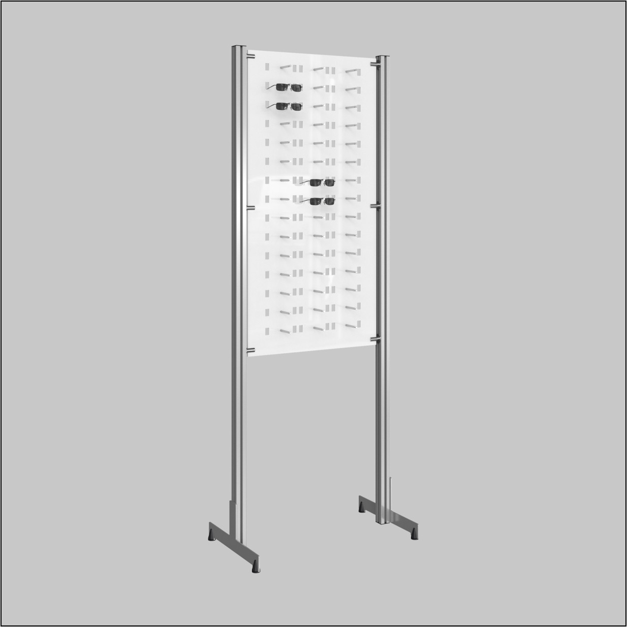 Open Floor-Top Optical Display DW Panel 45 Frames - CNS Frame Displays