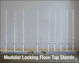 Modular Locking Floor-Top Eyewear Stands