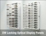 "DW" Locking Sunglass Frame Display Boards