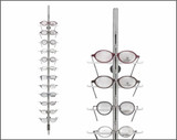 Affordable Locking Optical Display Rods