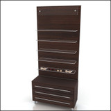 Wide Optical Shelf Cabinet