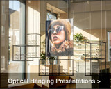 Optical Hanging Presentations