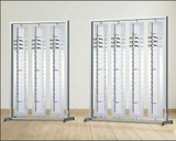ASIS 1 2 3 4 Optical Display for 36-192 Frames