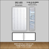 Combination: DW-31-60 with 47.25" Wide Besta Cabin