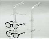 Wall Mount Optical Rods in Clear Acrylic - USA