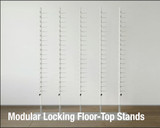 Modular Locking Floor-Top Eyewear Stands