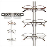 Option-C Custom Optical Eyewear Frame Display Rods Package - 5/8