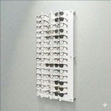 DW31-45F Locking Wall mount Acrylic Optical Display with Hardware- 47.5 inch (H).