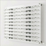 DW31-60F Open Wall mount Acrylic Optical Display with Hardware- 31.75 inch (H)