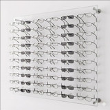 DW31-60F Open Wall mount Acrylic Optical Display with Hardware- 31.75 inch (H)