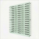 DW31-90F Open Wall mount Acrylic Optical Display with Hardware- 47.5 inch (H)