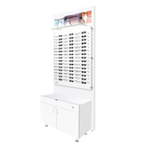 Lit Back Panels with Optional  Optical Cabinets - For DW-31-90 Panels.