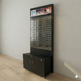 Lit Back Panels with Optional  Optical Cabinets - For DW-31-90 Panels.