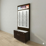 Lit Back Panels with Optional GlassTop  Optical Cabinets - For DW-31-90 Panels