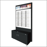 Lit Back Panels with Optional  Optical Cabinets - For DW-31-105 Panels.