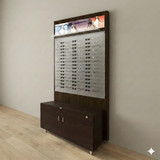 Lit Back Panels with Optional  Optical Cabinets - For DW-31-105 Panels.