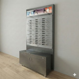 Lit Back Panels with Optional  Optical Cabinets - For DW-31-105 Panels.