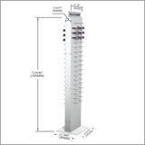 PIN-72 DW Style Floor-standing Optical Frame Display Unit