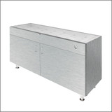 Single Large DW  Optical Cabinets for DW Panels - 47.5" Wide with Glasstop For DW-31-105 Panels