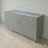 Single Large DW  Optical Cabinets for DW Panels - 47.5" Wide with Glasstop For DW-31-105 Panels