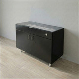 Single Small DW  Optical Cabinets for DW Panels - 36" Wide with Glasstop For DW-31-90 Panels