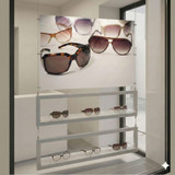 Poster Holder For Hanging Window  Optical Frame Display.