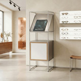 Room furniture with inclined shelves CR-SET SR-CD-ASM 01