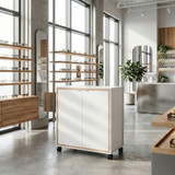 Trolleys with trays CR-SET TR-CD 07