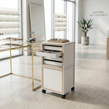 Trolleys with trays CR-SET TR-CD 04