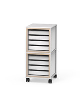 Trolleys with trays CR-SET TR-CD 02