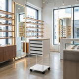 Trolleys with trays CR-SET TR-CD 01