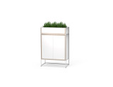 storage with planter boxes CR-SET SR-CD-PB 04