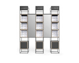 CAROLINE Wall Display with doors CR-SET WP-CD-GA-LP-S 05