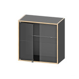 CR-CD 2-2H/19 GT Corpus with glass door, double, double height