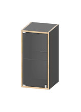 CR-CD 1-2H/19 GT cabinet, double height, single, with glass door
