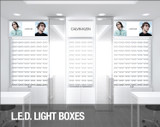 L.E.D. Light Boxes