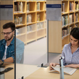 Table-Mounted Partition Sneeze Guards