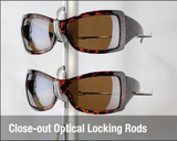Close-out Optical Locking Rods