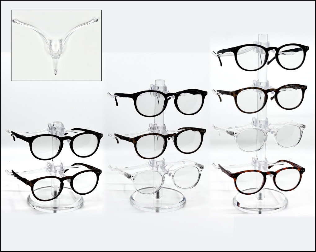 Single Optical Frame Risers & Displays |Optical Frame Displays
