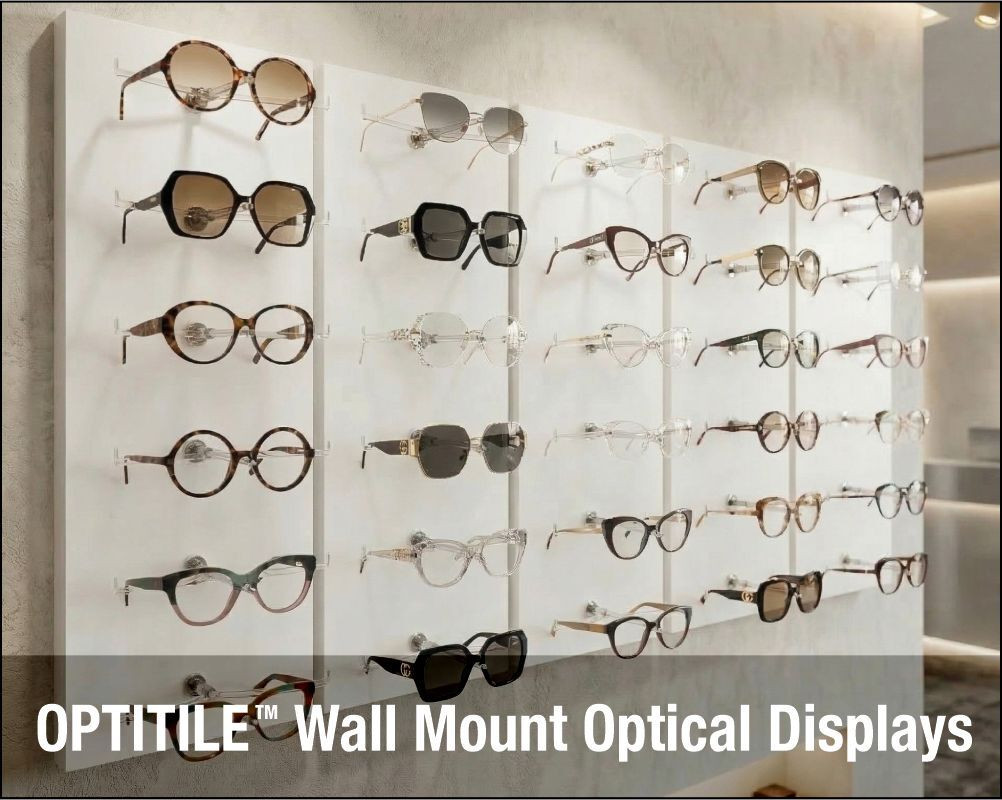 Wallmount Optical Displays | Frame Displays