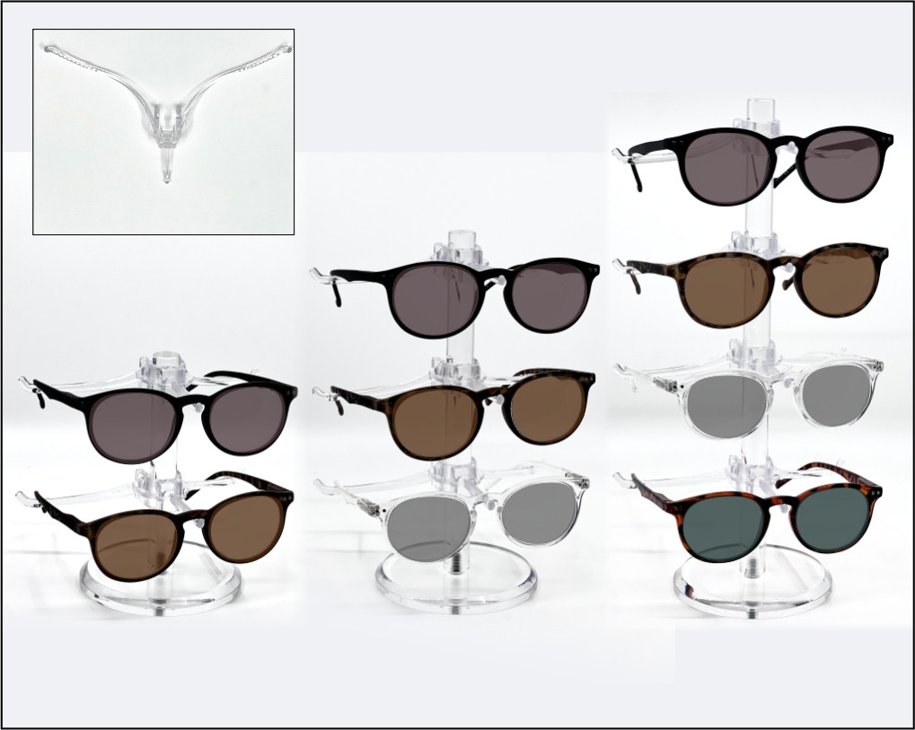 Single Optical Frame Risers & Displays |Optical Frame Displays