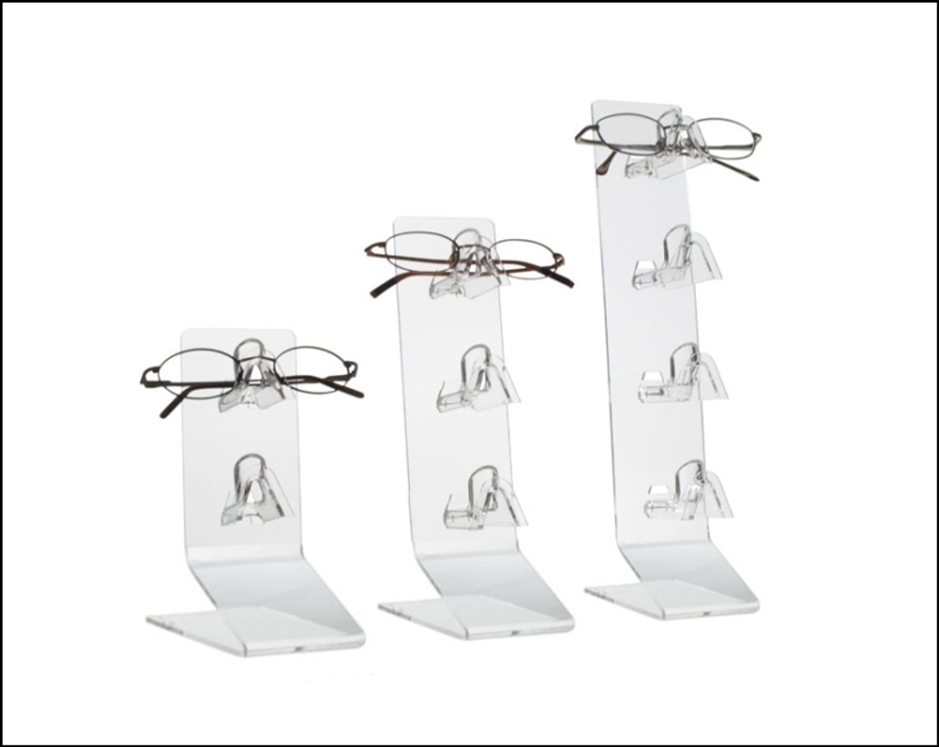 Single Optical Frame Risers & Displays Optical Frame Displays