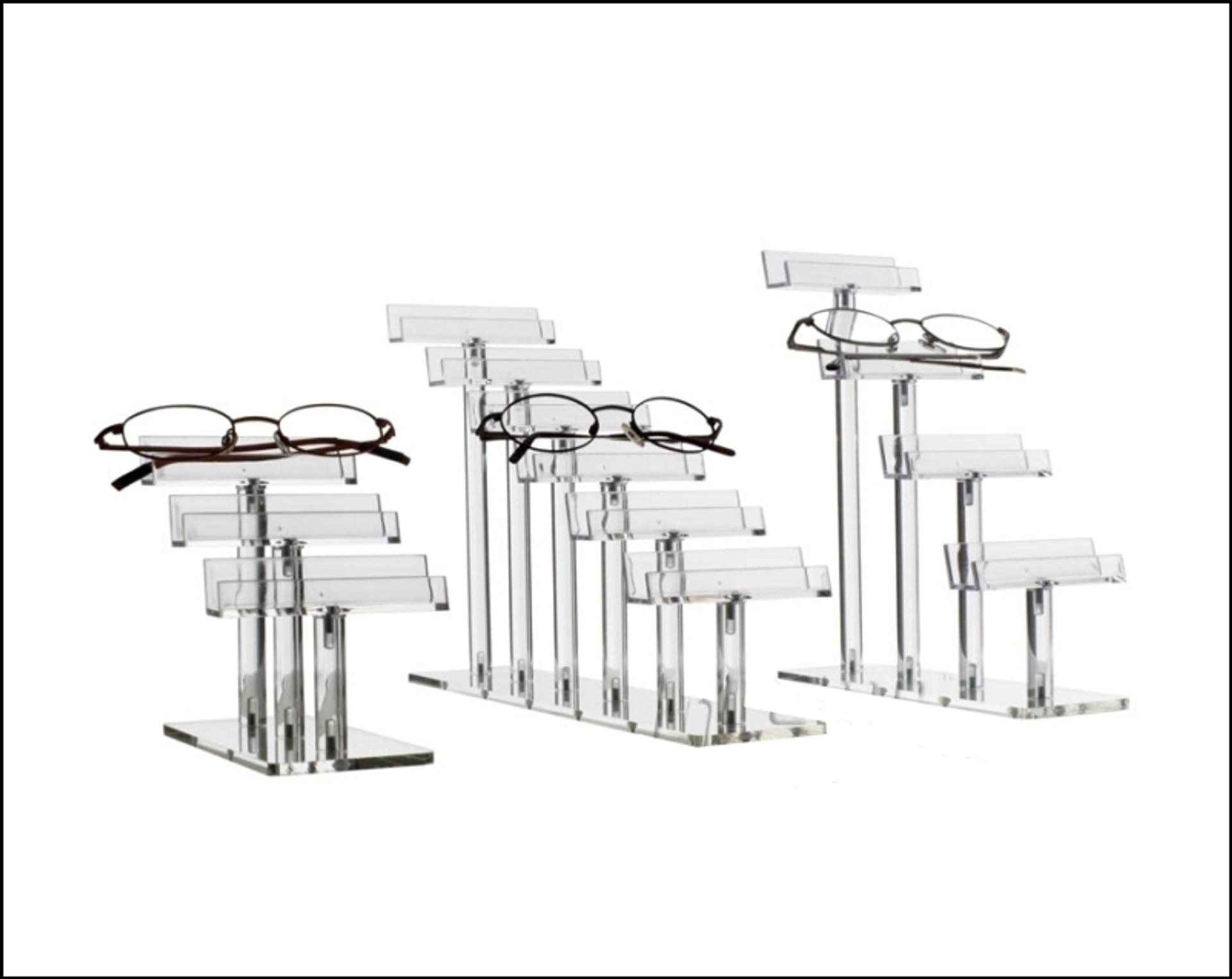 Single Optical Frame Risers & Displays Optical Frame Displays