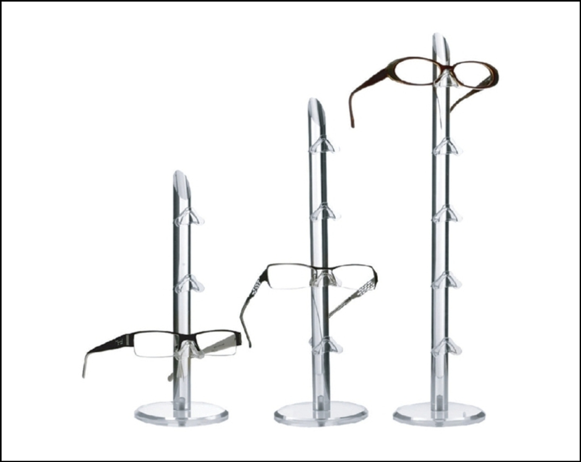 Single Optical Frame Risers & Displays Optical Frame Displays