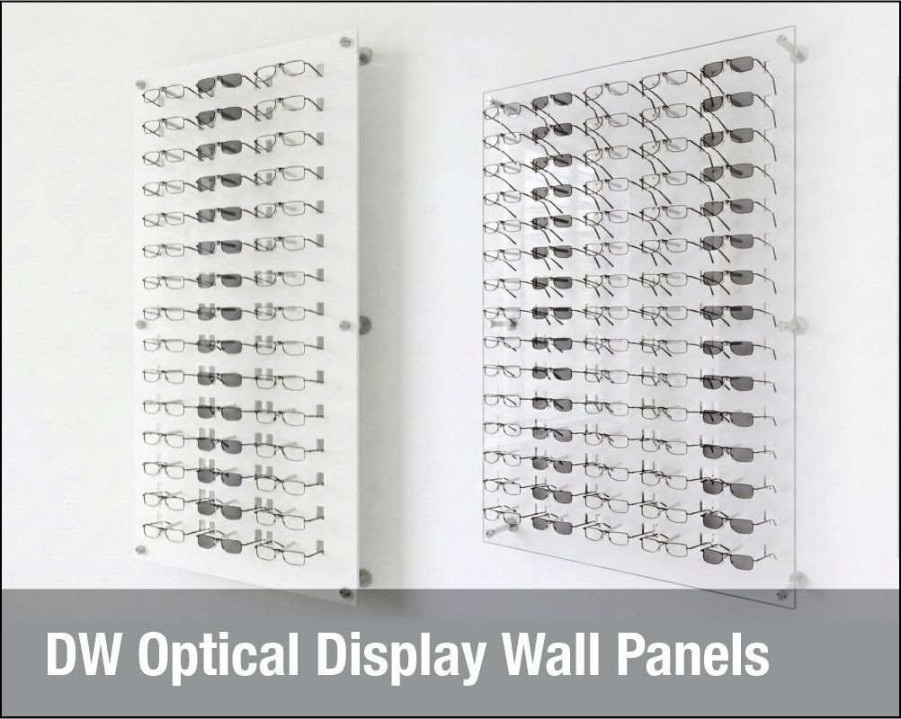 Wallmount Optical Displays | Frame Displays