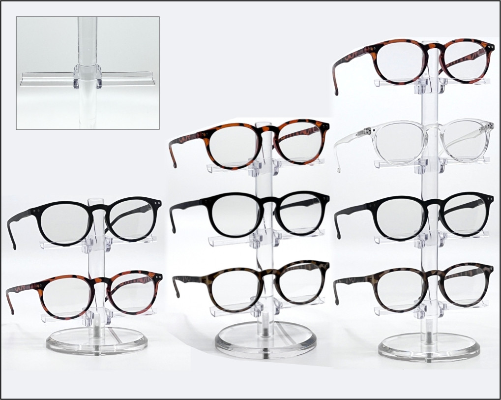 Single Optical Frame Risers & Displays |Optical Frame Displays