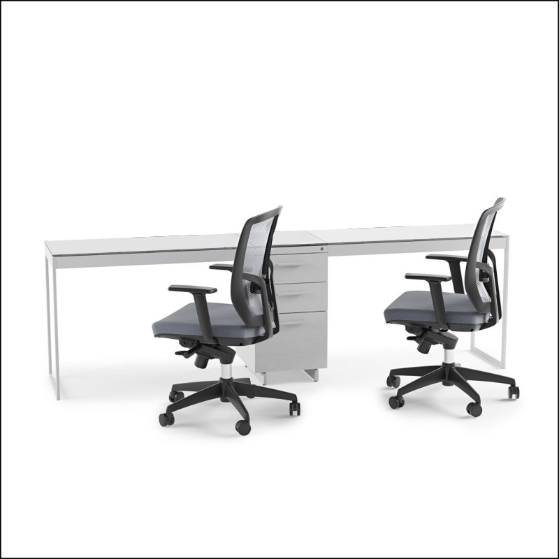 CentroD Premium Double Optical Dispensing Table with Locking